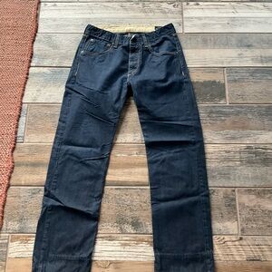 rag & bone for Barney’s Womens Deep Indigo Straight Jeans 27